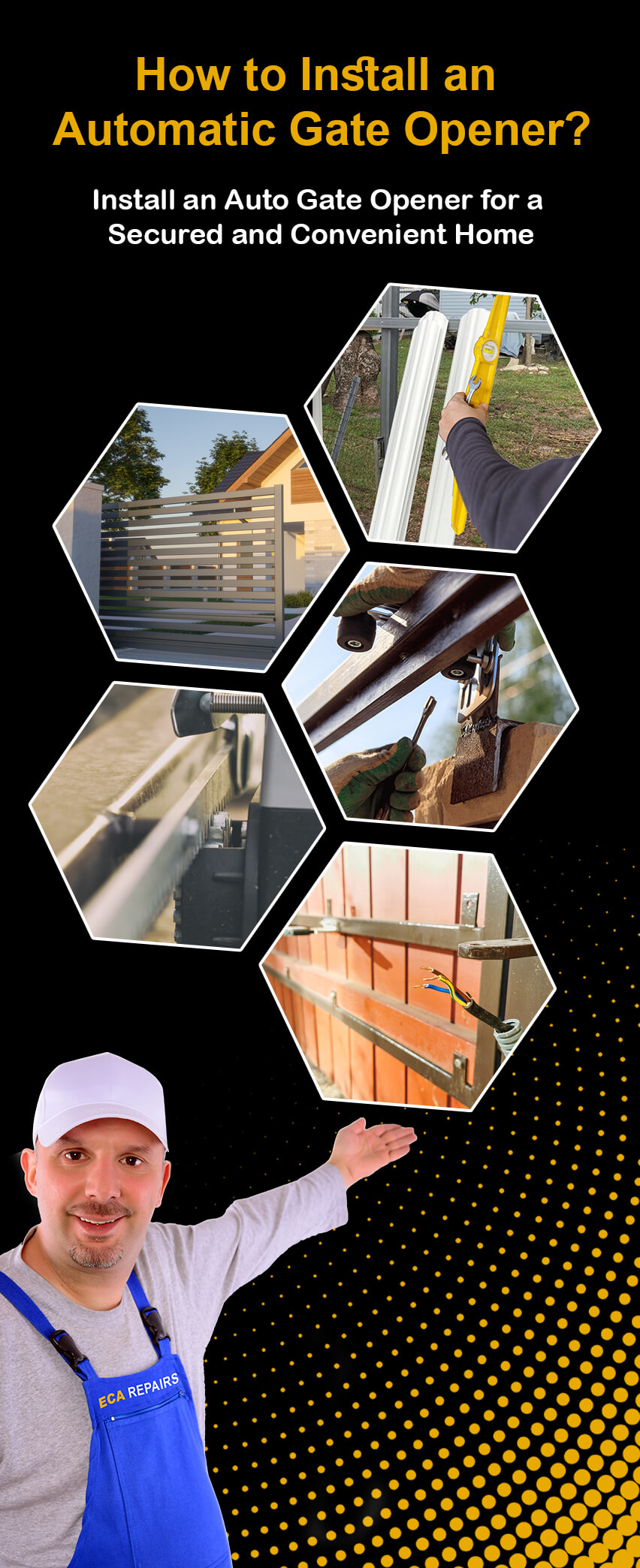 Installation Automatic Gate Opener